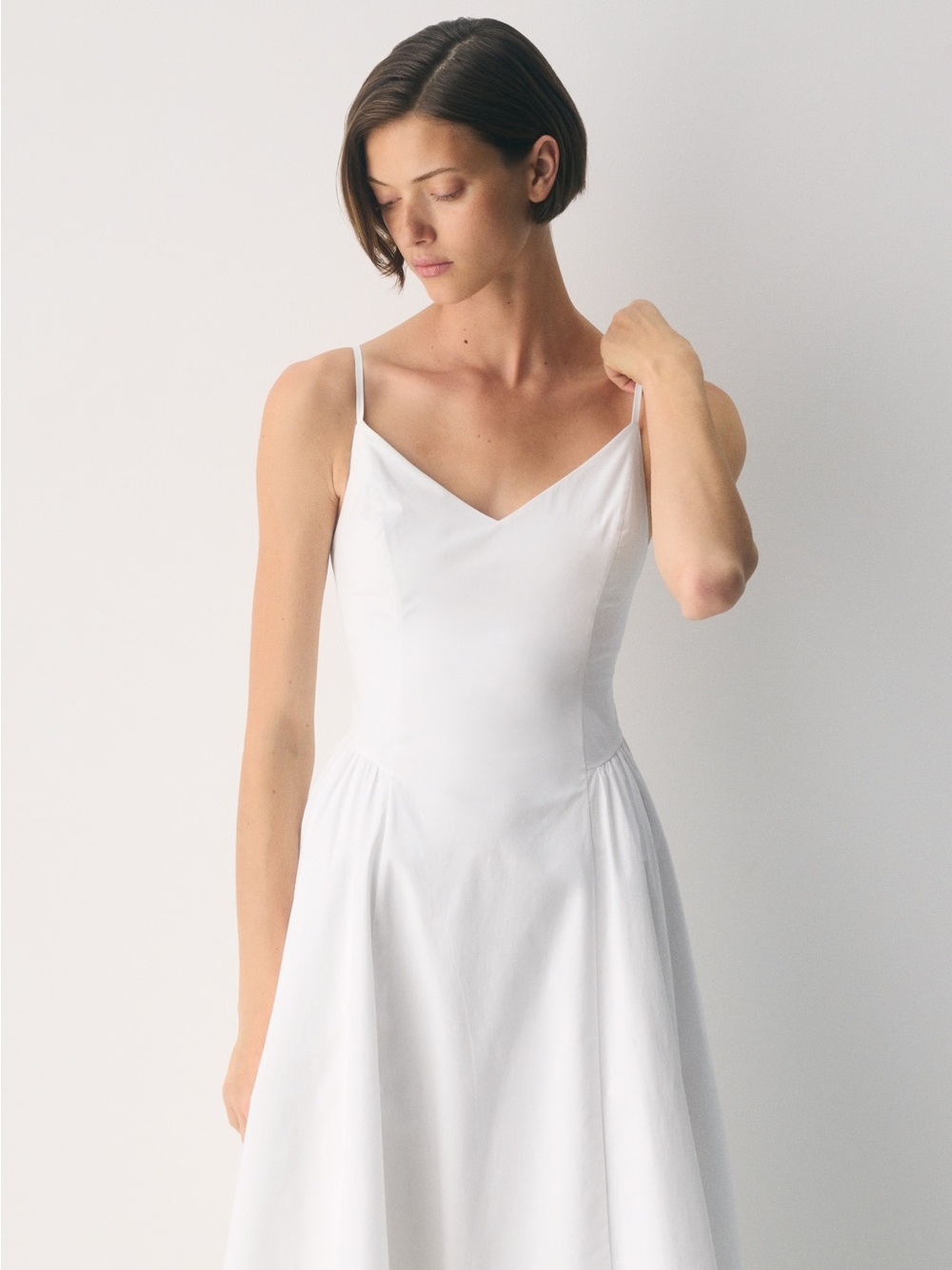 Babaton Technique Poplin Dress